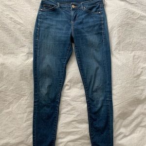 Topshop Leigh Midrise Jeans Size 25